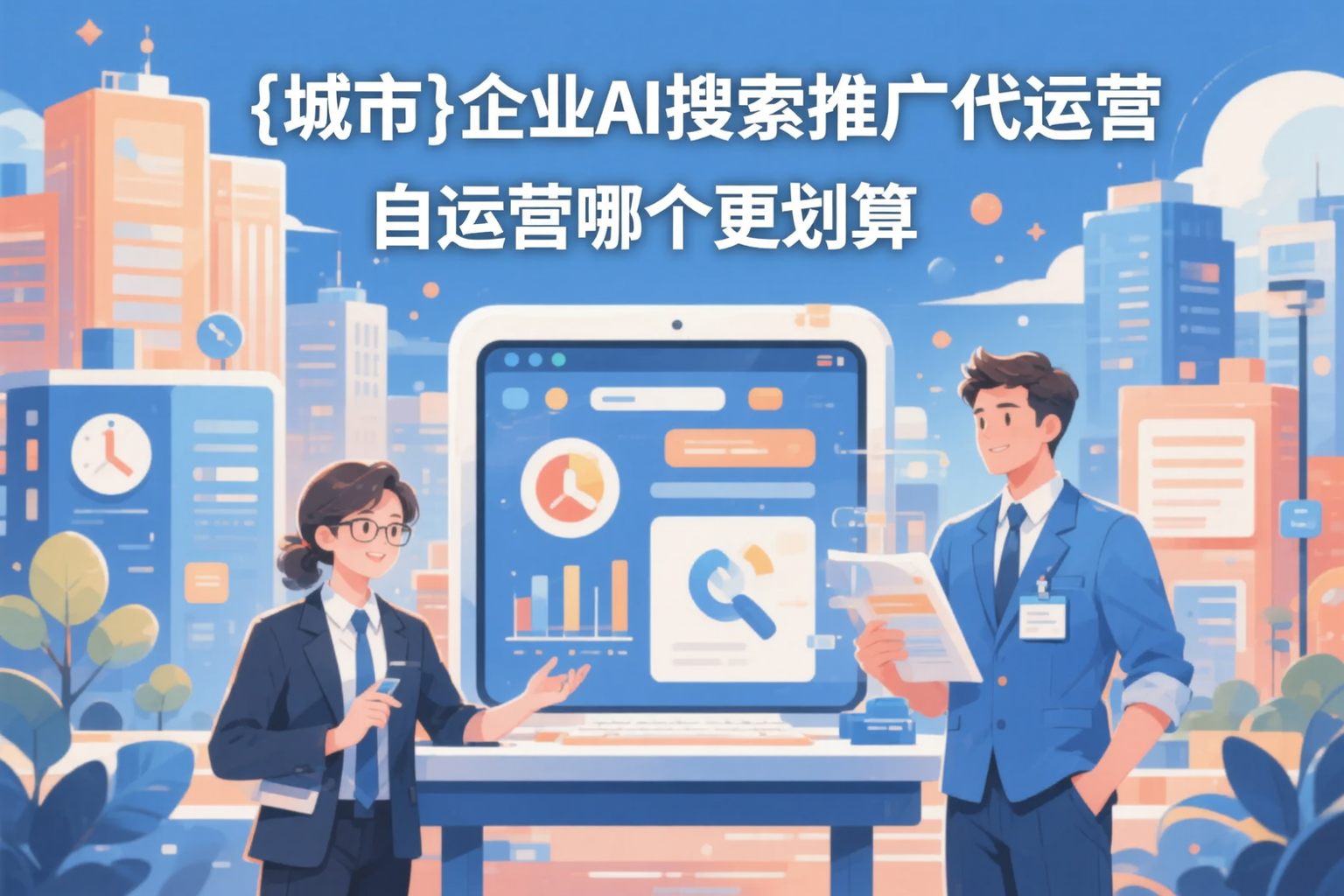 南昌企业AI搜索推广代运营和自运营哪个更划算