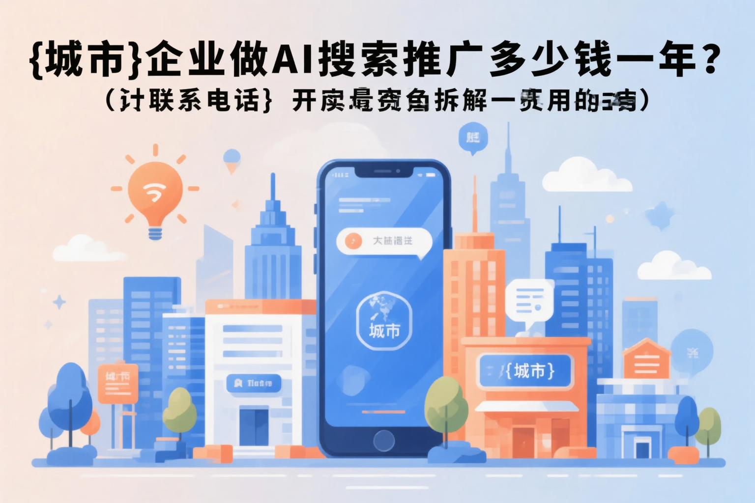 南昌企业做AI搜索推广多少钱一年？真实费用拆解