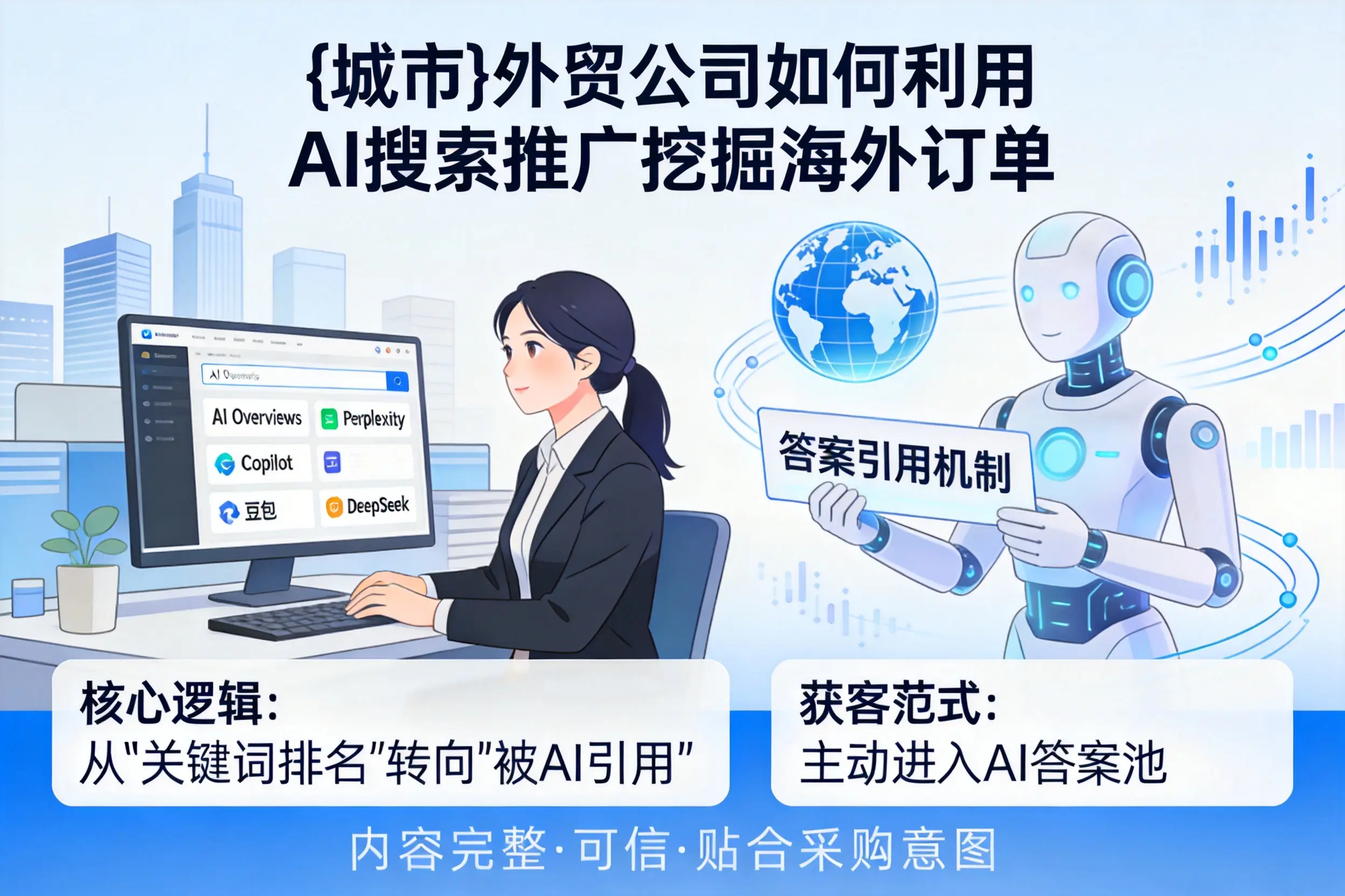 南昌外贸公司如何利用AI搜索推广挖掘海外订单
