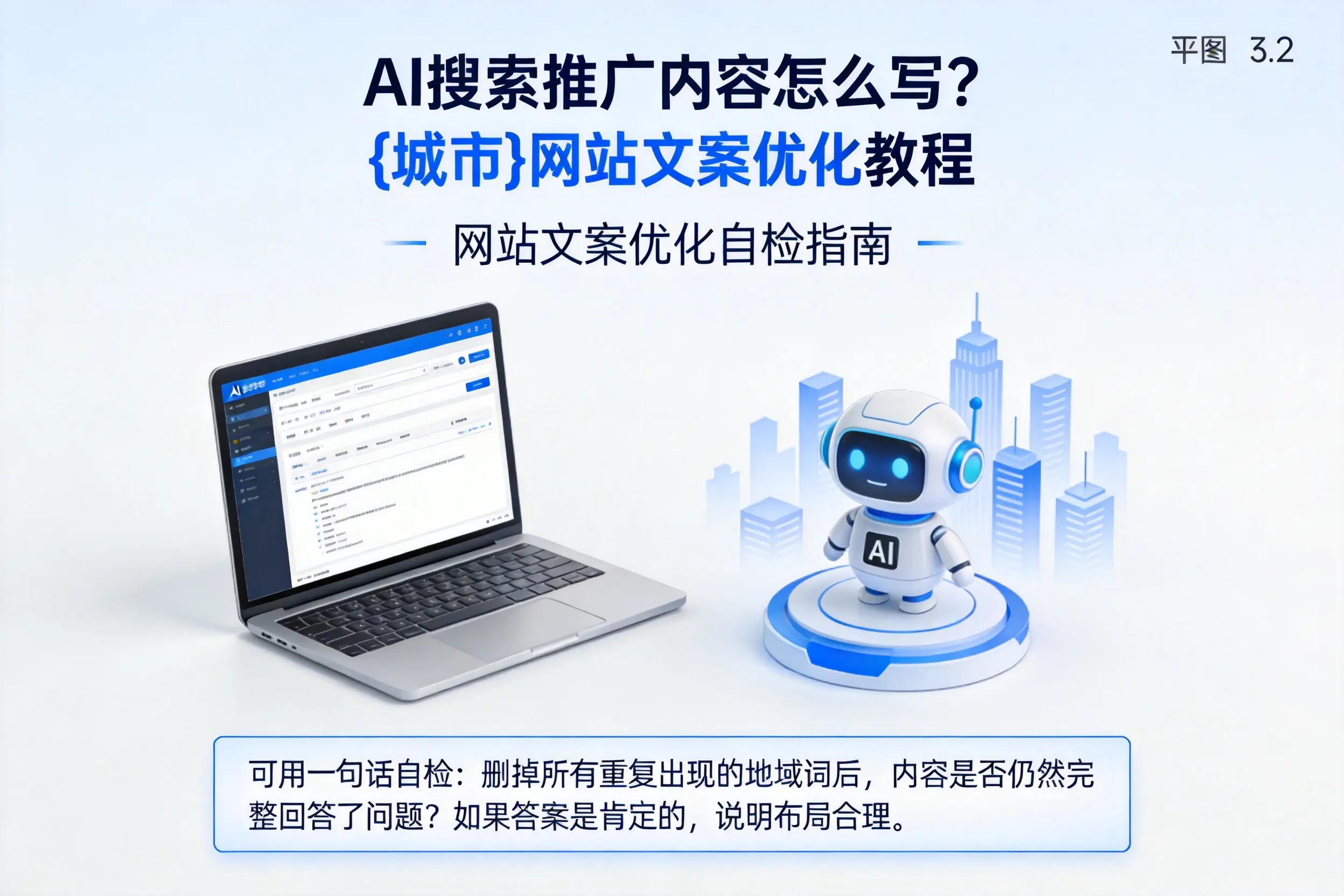 AI搜索推广内容怎么写？南昌网站文案优化教程