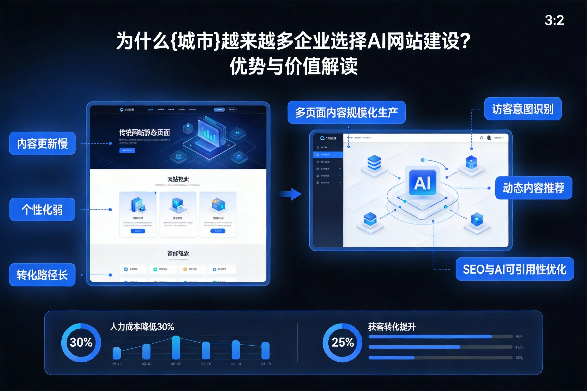为什么南昌越来越多企业选择AI网站建设？优势与价值解读