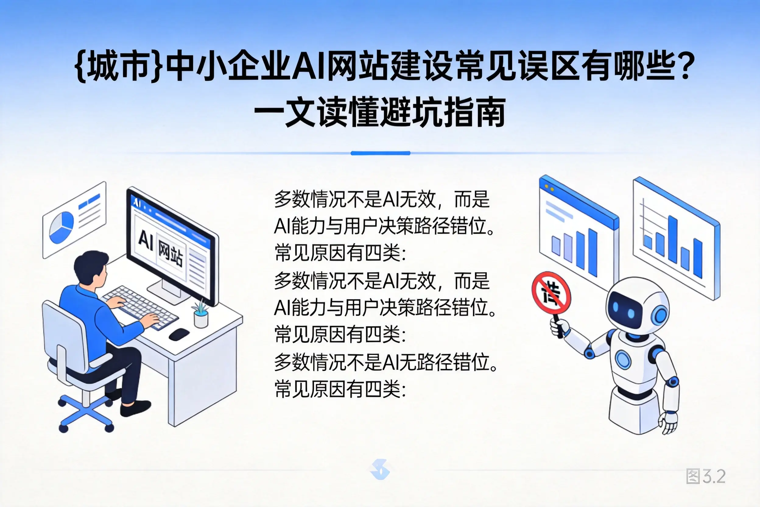 南昌中小企业AI网站建设常见误区有哪些？一文读懂避坑指南