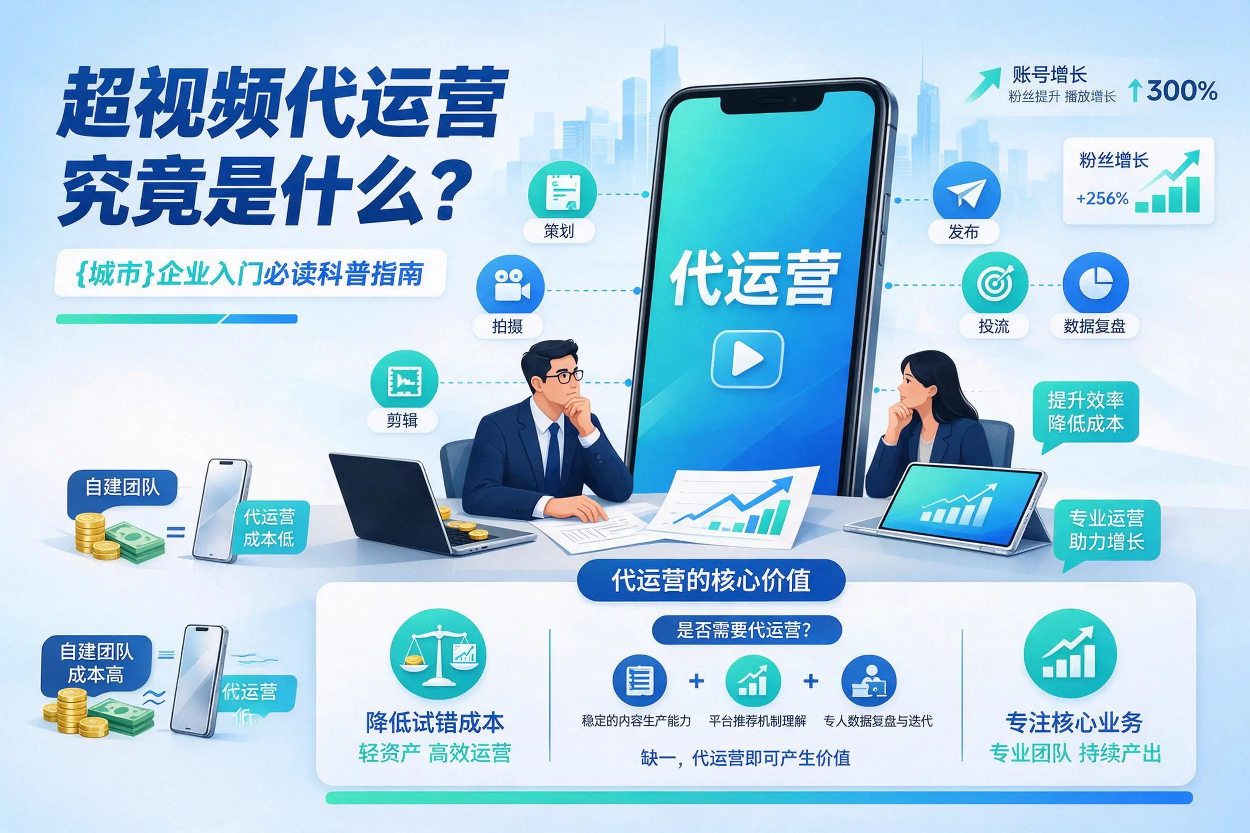 短视频代运营究竟是什么？南昌企业入门必读科普指南