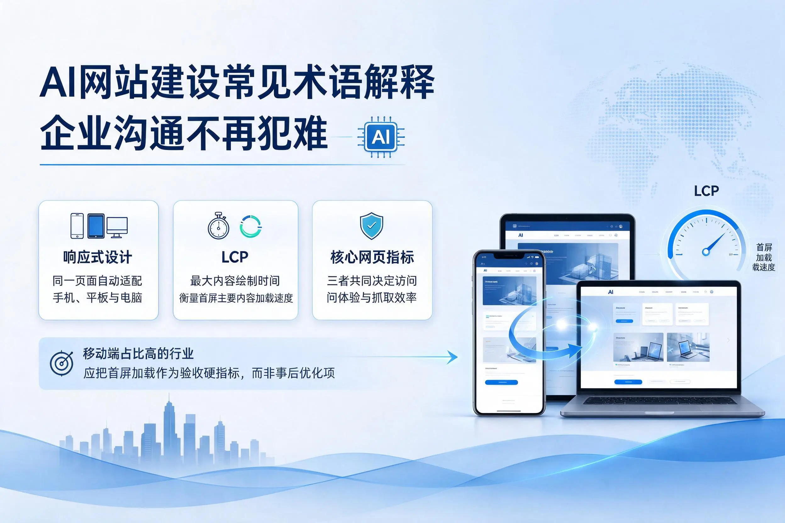 AI网站建设常见术语解释，南昌企业沟通不再犯难