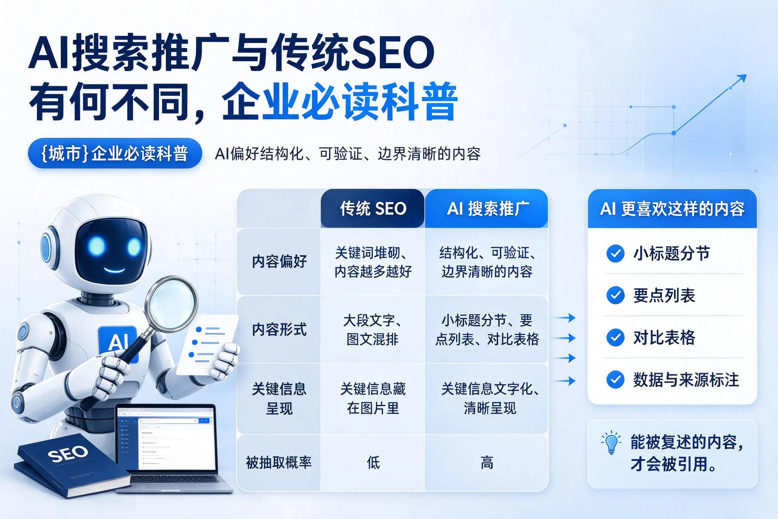 AI搜索推广与传统SEO有何不同，南昌企业必读科普